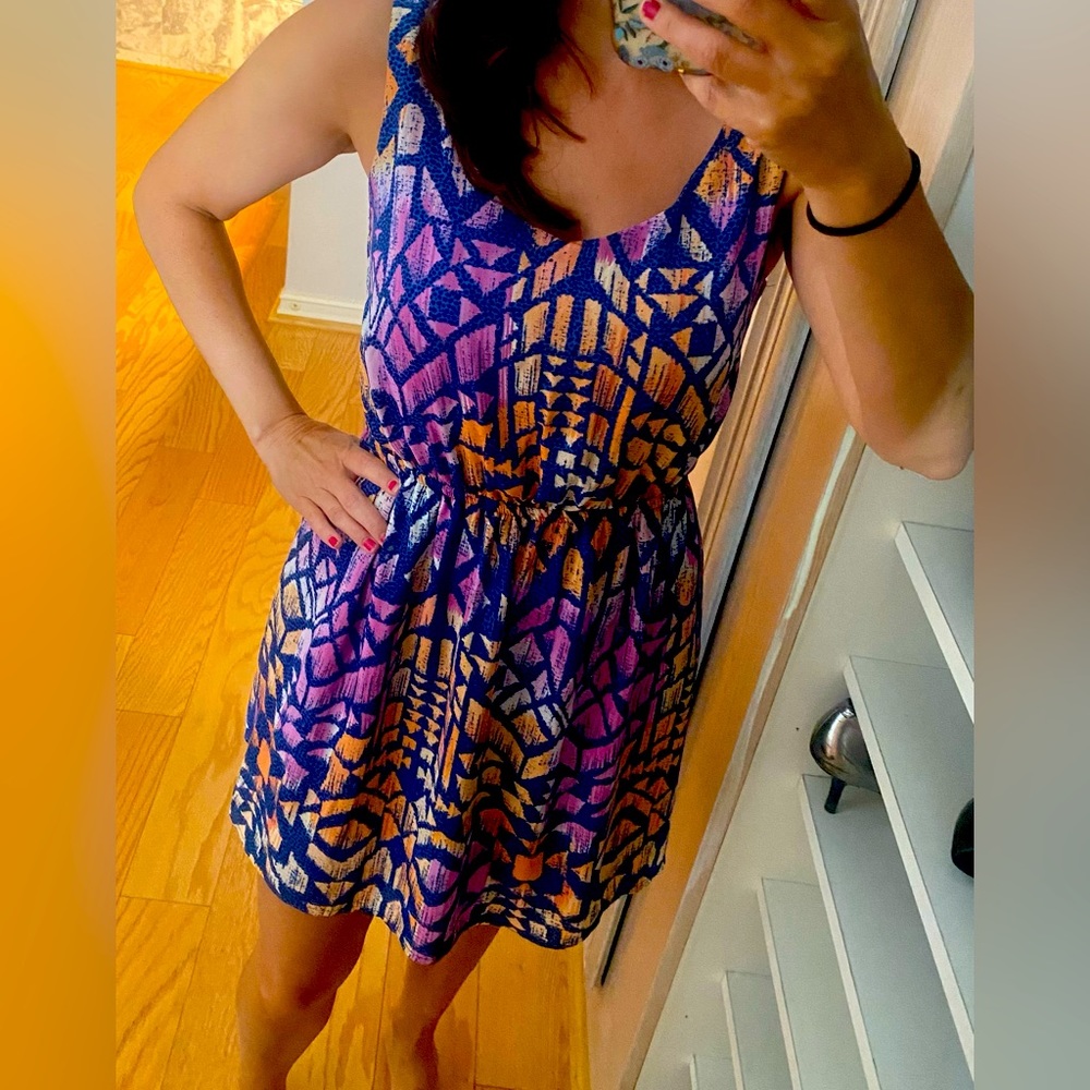 Forever 21 colorful summer dress